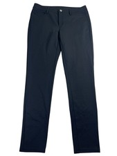 Michael Kors Tailored Fit Pants Women's Size 6 Black Stretch Ankle Trousers