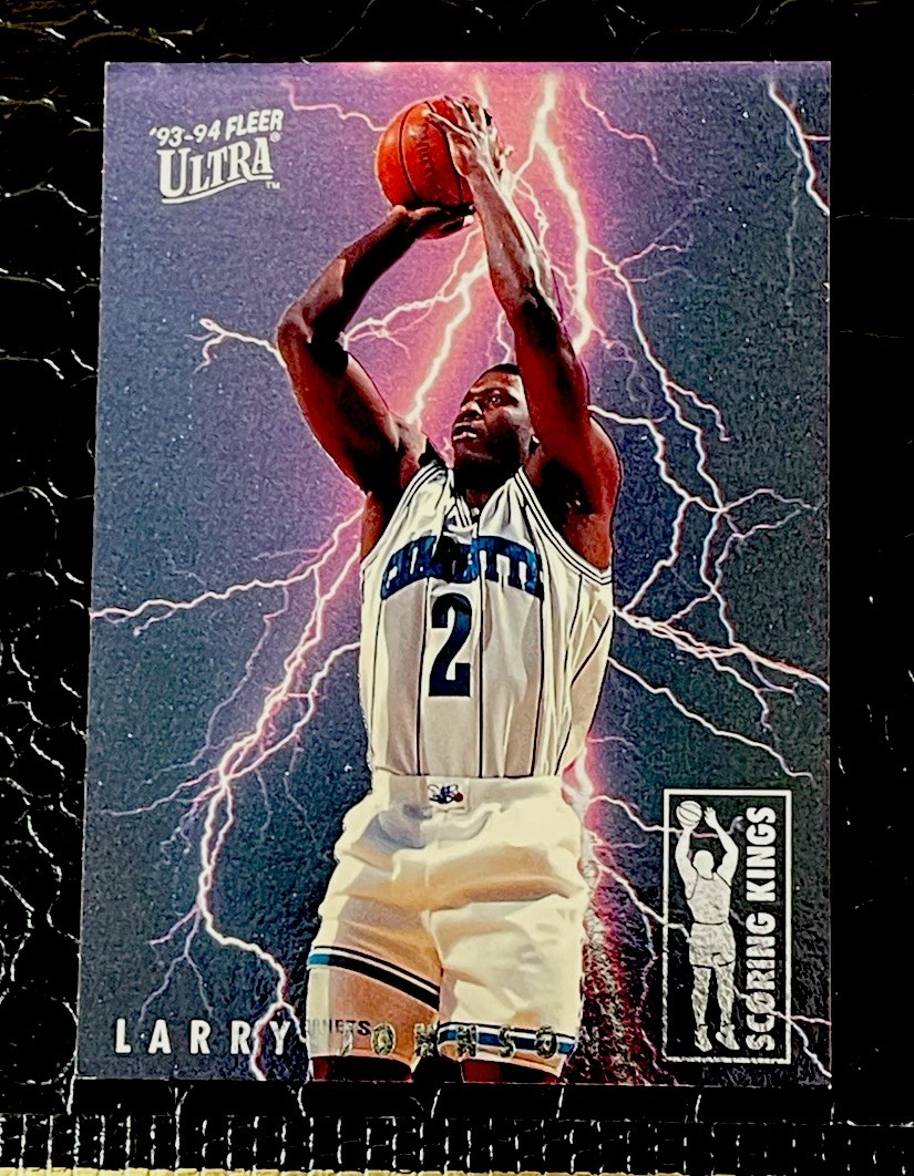 93-94 fleer ultra scoring kings Larry Johnson 4 Of 10 (Rare) Mint