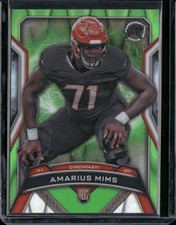 2024 Topps Resurgence #121 Amarius Mims Lime Green Power Surge #/15