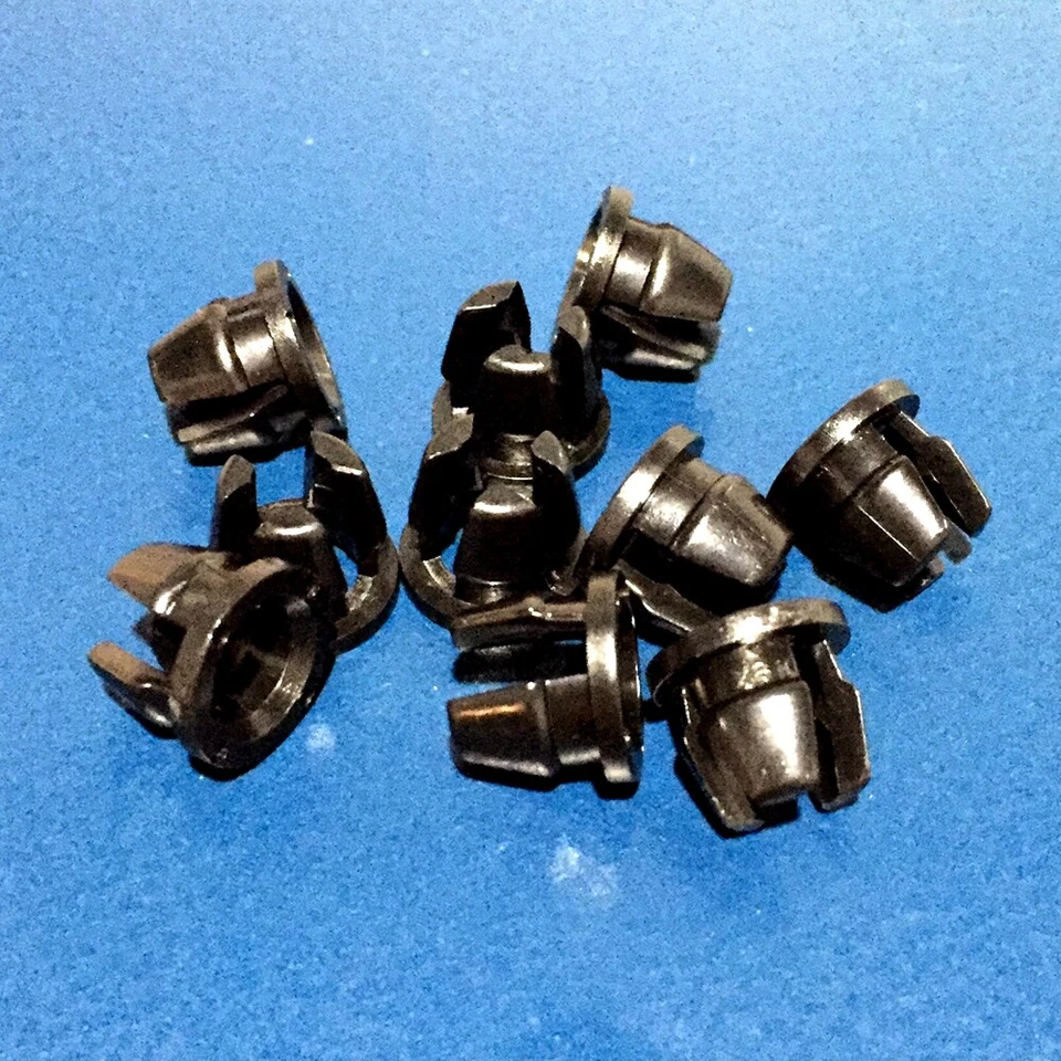 25 piezas para ojales de luz marcadora lateral y rejilla Ford N807994-S tuerca de clip de orificio de 10 mm Foto 2 de 4