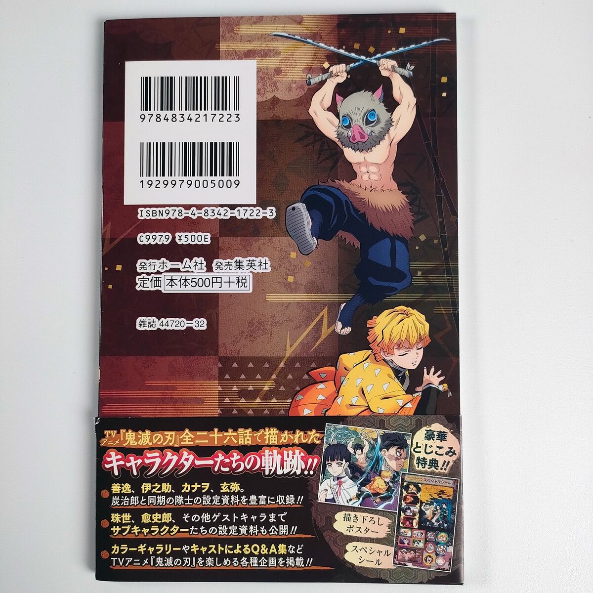 Kimetsu no Yaiba (Demon Slayer) - TV Animation -Characters book Vol. 3 -  ISBN:9784834217230