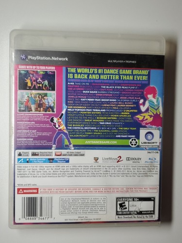Just Dance 3 - Sony PlayStation 3, 2011 PS3 - Complete CIB W Manual - Tested - Picture 6 of 8