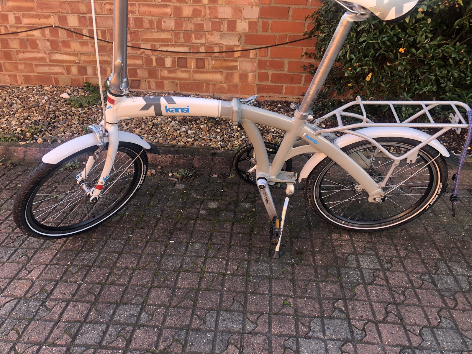 Kansi 1 Twenty Folding Bike Commute 20” Wheels Campervan Light Weight