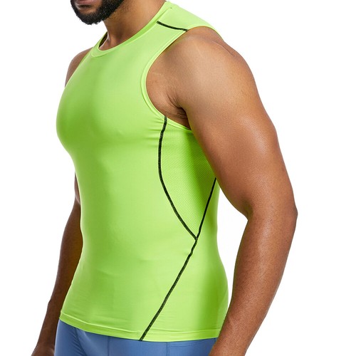 Camiseta sin mangas para gimnasio para hombre chaleco sin mangas culturismo fitness trabajo muscular camiseta lisa - Imagen 16 de 28