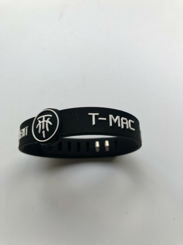 Basketball Bracelet Silicone adjustable Wristband Rubber Hand Ring T-MAC - Picture 4 of 6