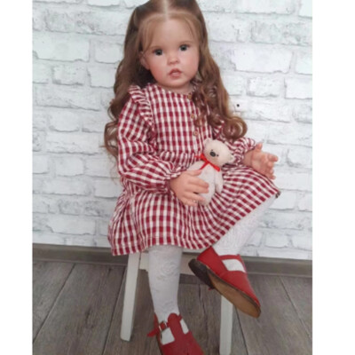 Realistic 30inch Reborn Toddler Doll Big Doll Vinyl Handsome