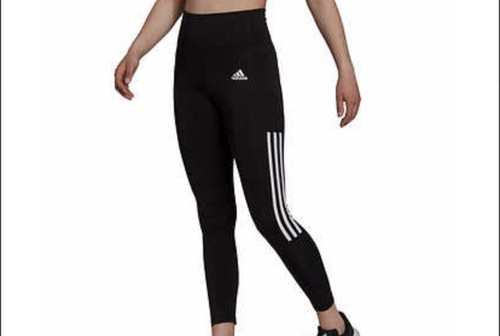 Adidas Womens Tights Pants Black 3 