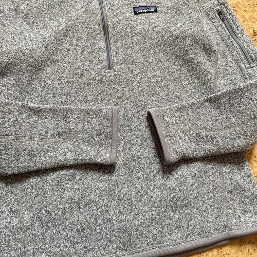 Patagonia Women’s Gray Polyester Half-Zip Better Sweater – Size S - Picture 4 of 9