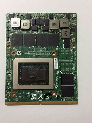 MSI GT60 GT70 N13E-GS1-LP-A1 GTX 670M 1.5GB GDDR5 Video Card MS-1W051