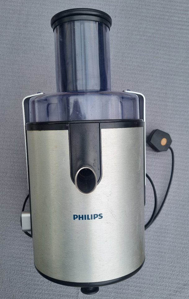 Philips HR1861 Whole Fruit Vegetable Electric Juicer, Aluminium eBay