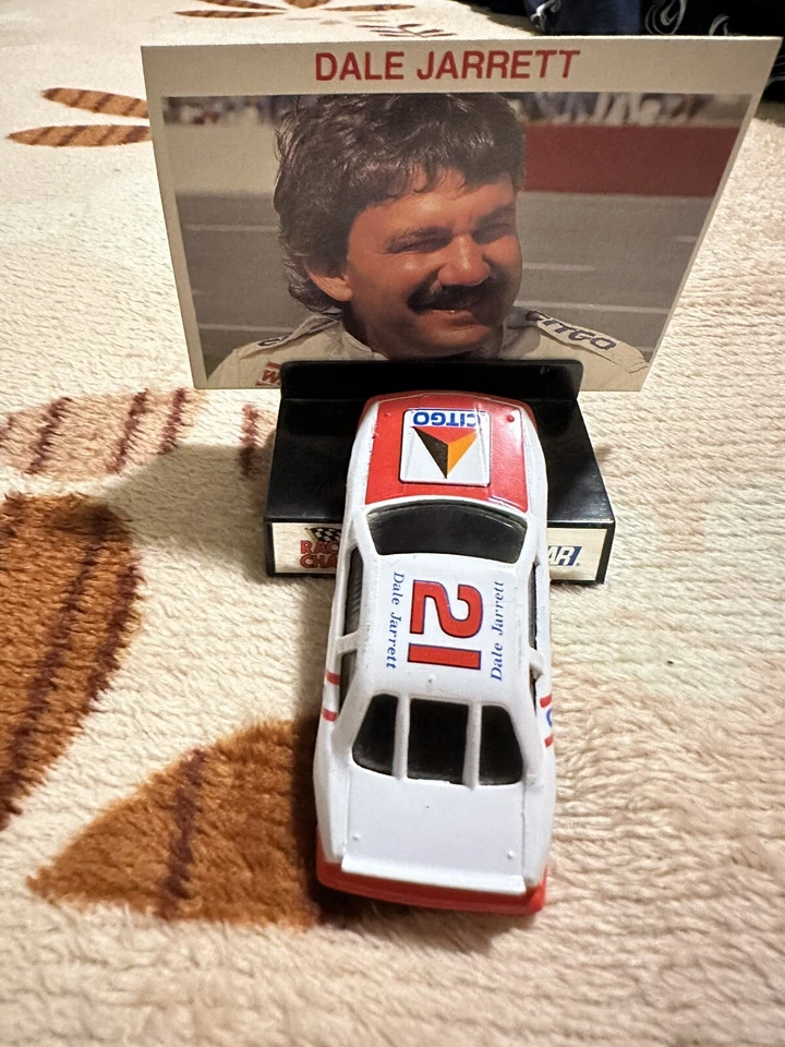 Coche NASCAR Citgo Ford Thunderbird 1/64 vintage © 1991 Dale Jarrett #21 Foto 3 de 4