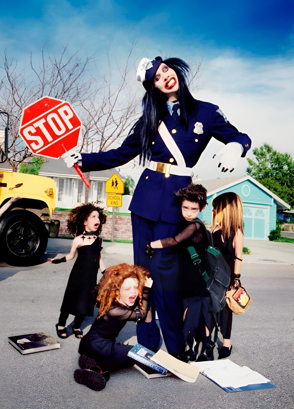 Marilyn Manson Photo Poster Retro Spin Magazine Photography 1998