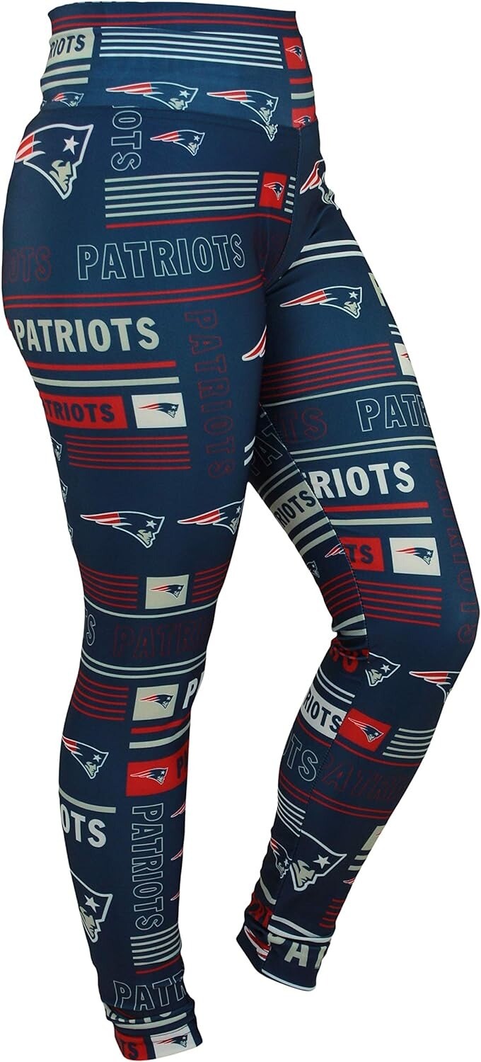 Женские леггинсы в стиле New England Patriots Column 24 от Zubaz NFL