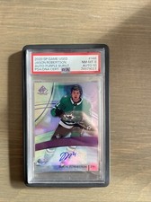 Jason Robertson Sp Game Used /5 Rookie Auto PSA 8 Auto 10