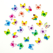 25/12/200 Acryl Schmetterlinge Streudeko Basteln DIY Frühling Verzieren Kleben
