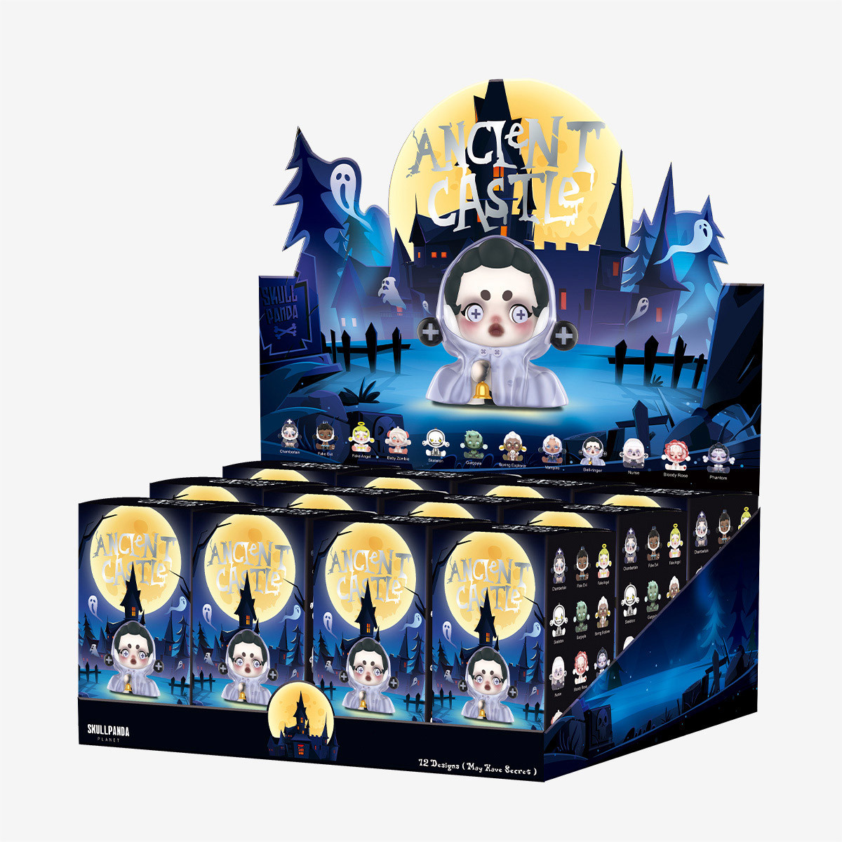 POP MART Skullpanda Ancient Castle Series Dark Style Blind Box