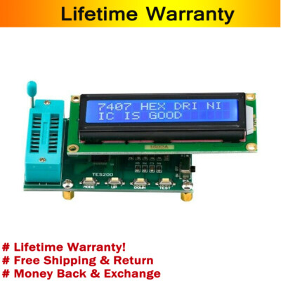IC Tester Integrated Circuit Tester Logic Gate Quality Tester For 74 &40 Series