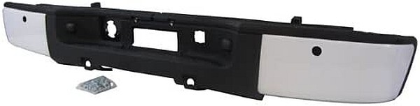 Rear Bumper Chrome Complete for GMC Sierra 10.2006-12.2012