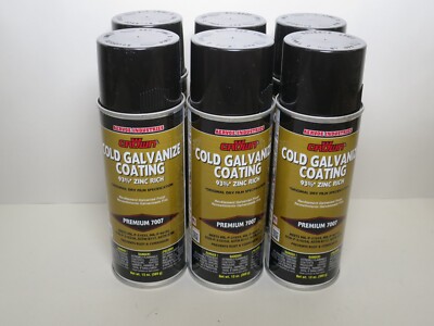 Crown Cold Galvanize Coating 93% Zinc Rich Aervoe 7007 13oz Can
