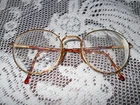 Vintage Giorgio Armani Eyeglasses RAM0683AC 140 RC043 Shiny Gold (Medical Glass)