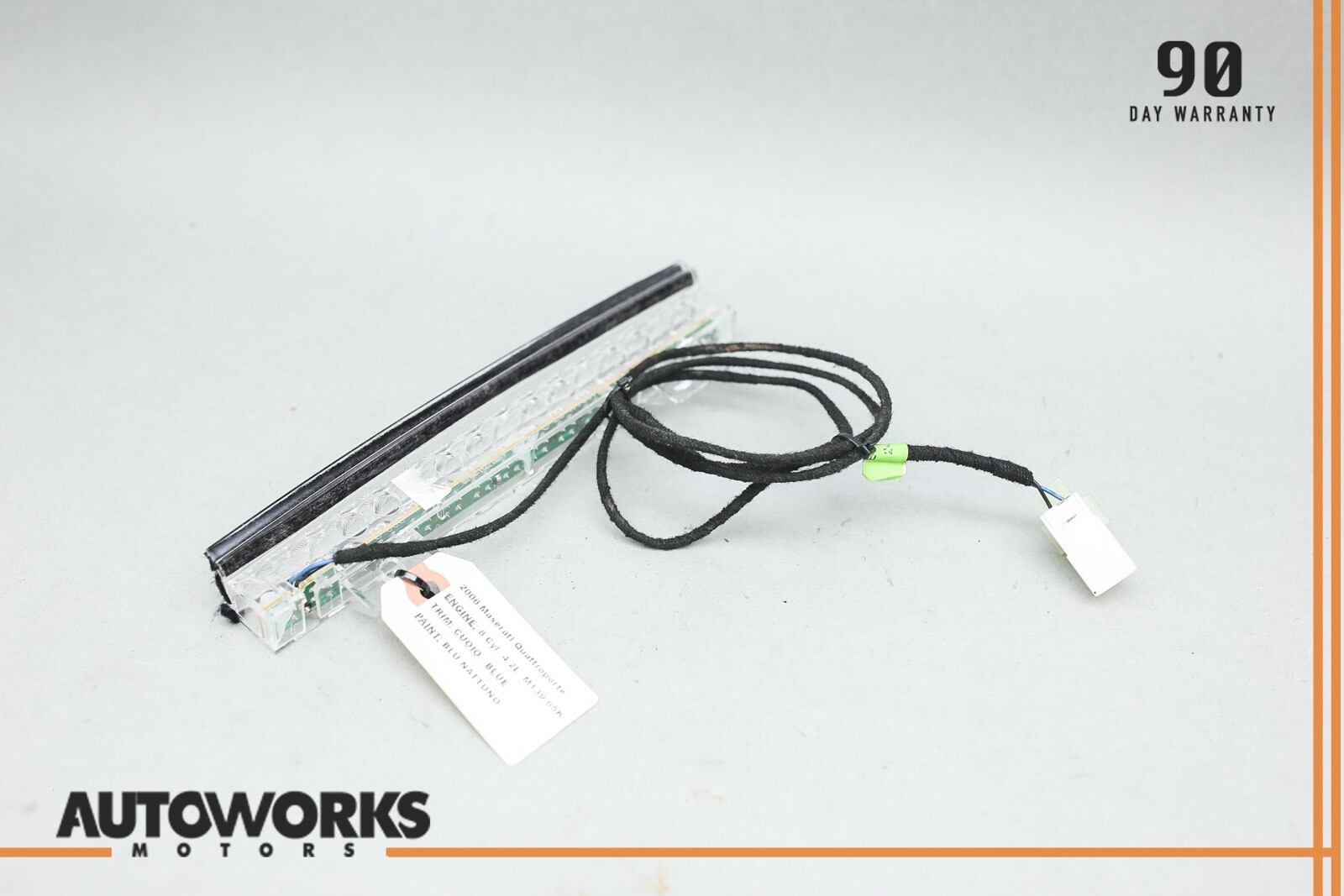 03-13 Maserati Quattroporte M139 Rear Third 3rd Brake Stop Light Lamp 203525 OEM