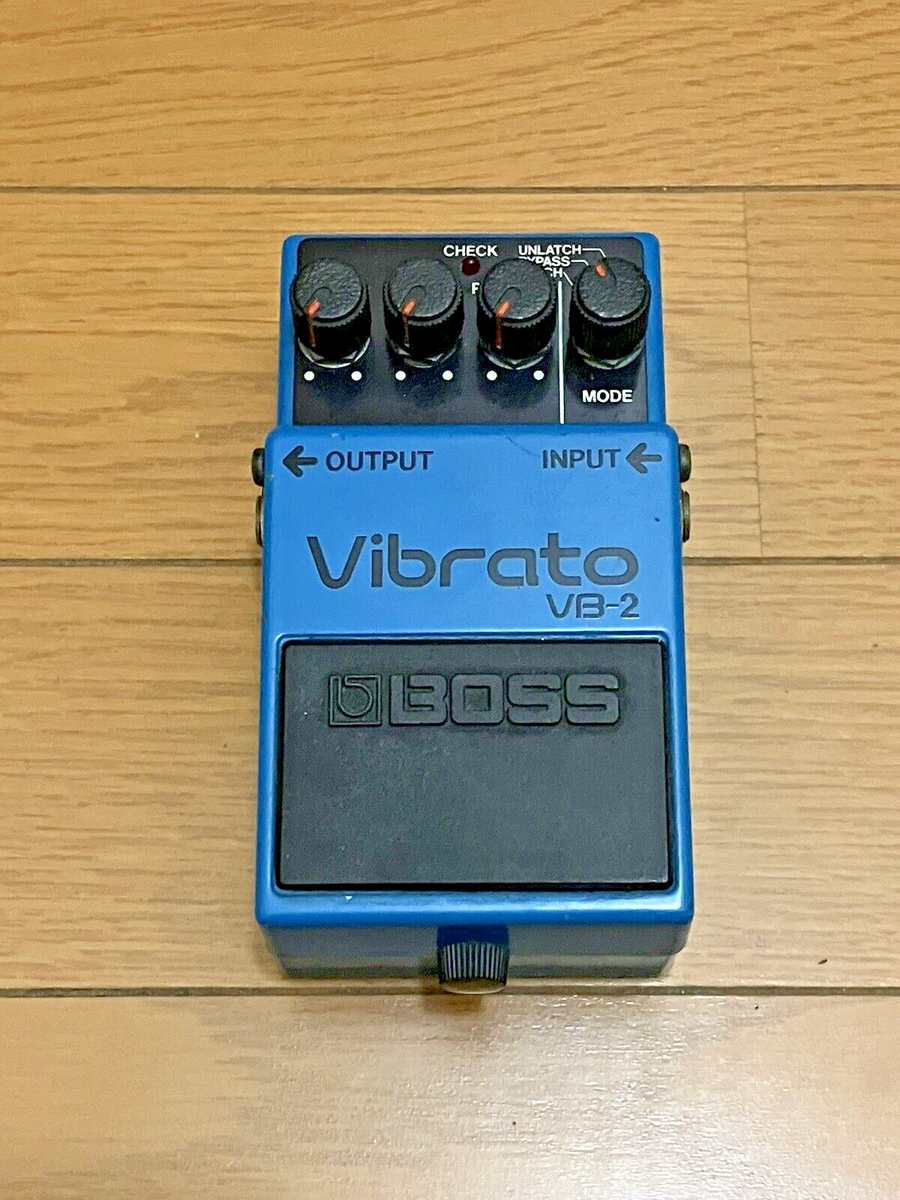 Boss VB-2 Vibrato Vintage Made in Japan Effects Pedals Used Boss VB-2 Vibrato Vintage Made in Japan Effects Pedals Used
