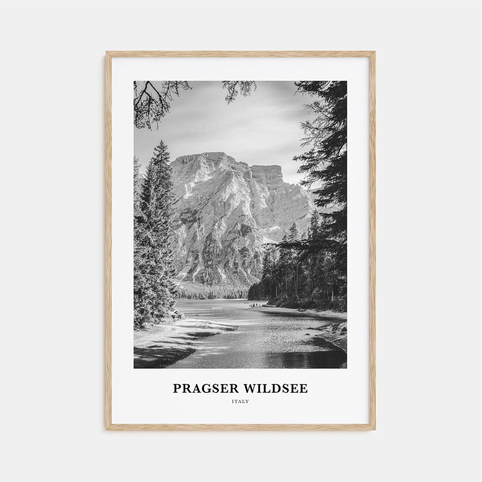 Pragser Wildsee Wall Art Pragser Wildsee Wall Decor Pragser Wildsee Poster