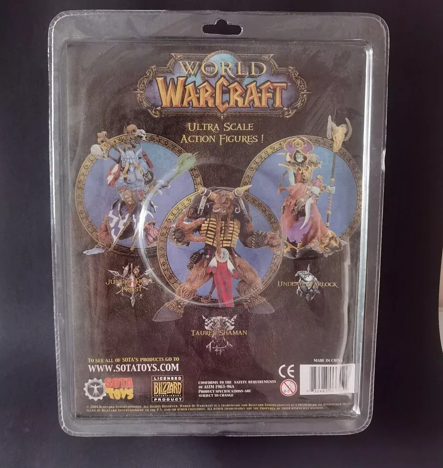 World Of Warcraft JUNGLE TROLL PRIEST figure PVC 24cm Sota Toys - Imagen 2 de 4