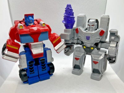 Transformers Rescue Bots Academy Classic Optimus Prime & Megatron Lot of 2