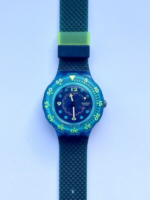 Swatch Scuba BLUE MOON - SDN100, Neu und ungetragen