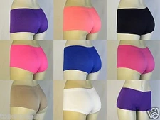 New Activewear Seamless Stretch Yoga Boyshort Spandex Workout Mini Bike Tights