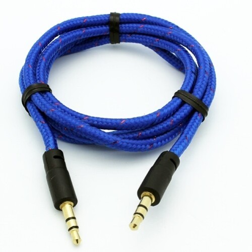 3.5mm Aux Cable Adapter Car Stereo Aux-in Audio Cord Speaker for Cell Phones - 第 2/2 張圖片