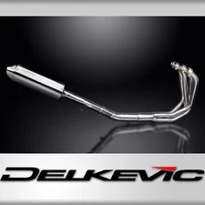 Suzuki GSX650 Katana 650 07-16 Full Exhaust 4-1 13" Tri-Oval Stainless Muffler