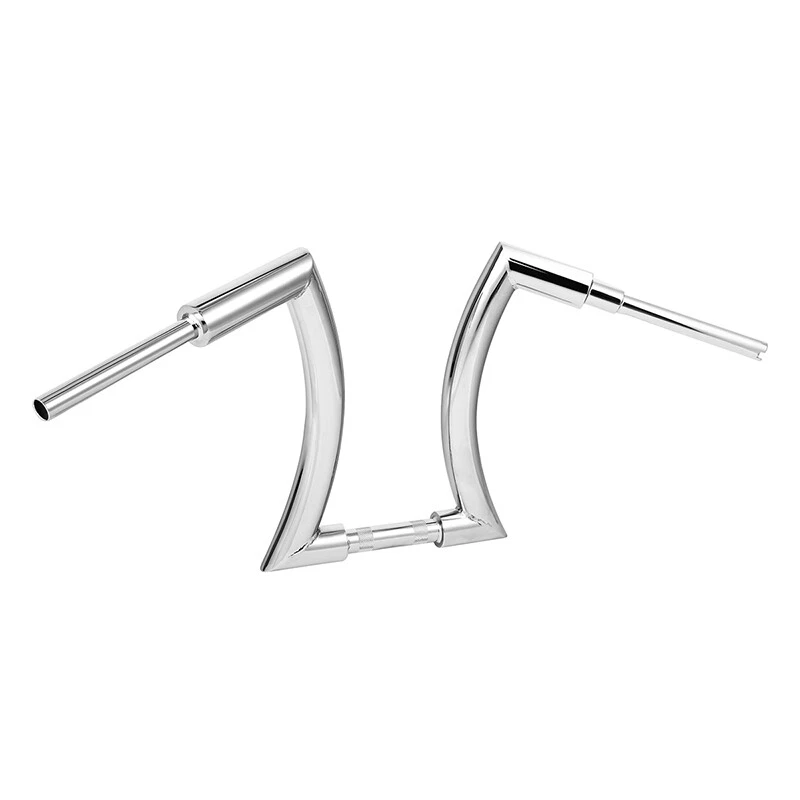 Manillar de suspensión Ape cromado 16" elevación 2" apto para Harley Road King Foto 4 de 4