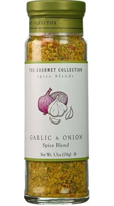 THE GOURMET COLLECTION GARLIC & ONION oz SPICE 5 Max 72% Fort Worth Mall OFF BLEND5 156g