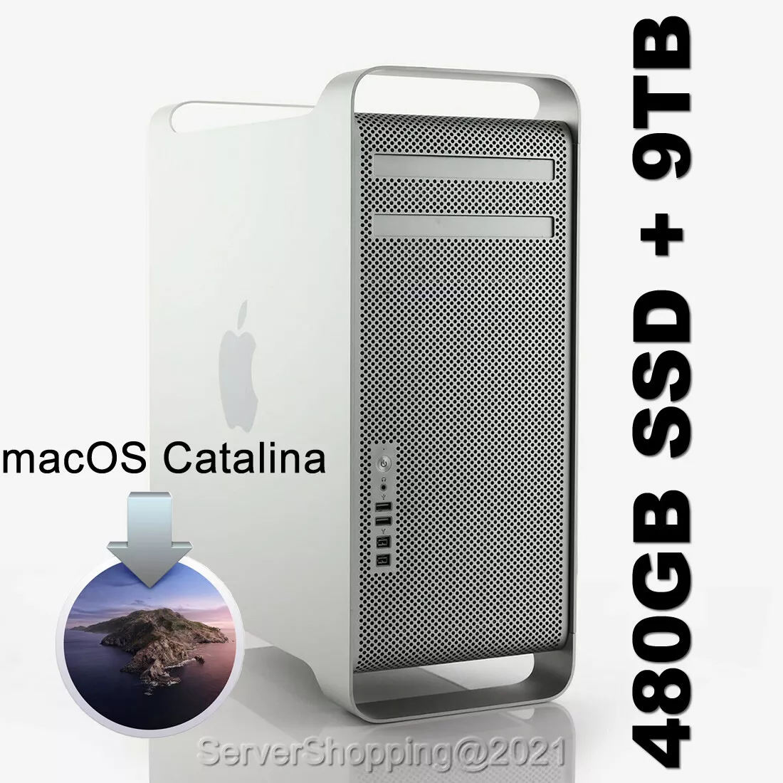 Apple Mac Pro 5.1 2010 3.46GHz 12-Core 128GB RAM 9TB Storage+480GB SSD  Nvidia 4K