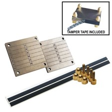 Titanium Crypto Seed Phrase Recovery Cold Storage Metal Plate 12-24 Word Stamp