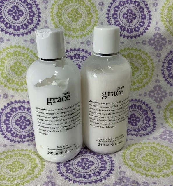 Philosophy Pure grace Lotion And Shower Gel 2 Piece set eBay