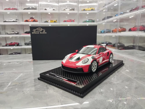 Vip 1/18 scale Porsche 911 992 GT3 RS Resin Diecast Model Car Hobby Toys Gifts - Picture 24 of 25