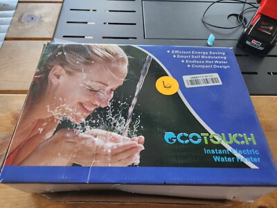 EcoTouch ECO55-White 5500W 240V Instant Electric Tankless Water Heater - RSH-55W