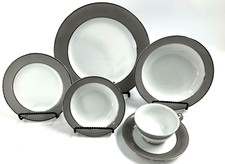 Sango Platina Bone China 7-Piece Place Settin...