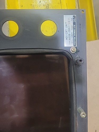 Fanuc MDI/CRT Unit A02B-0051-C031 - Picture 2 of 3