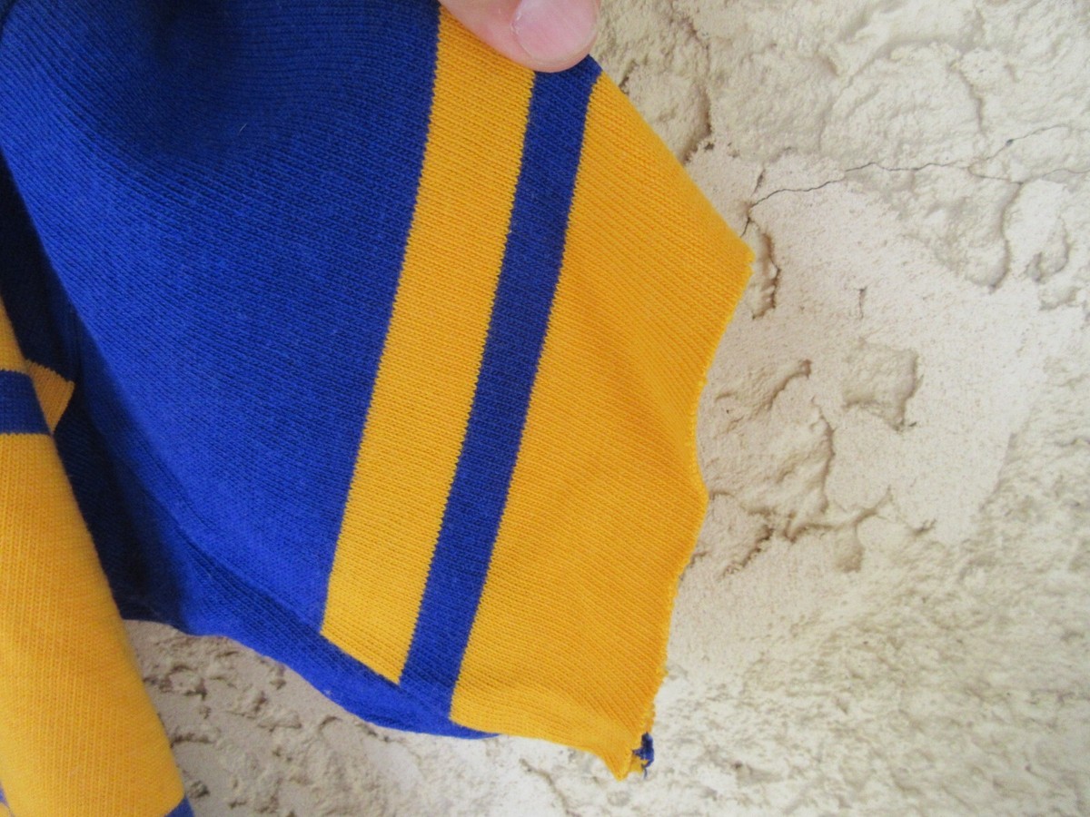 Maillot rugby HAWKS 1998 vintage porté n°3 HALBRO shirt vs
