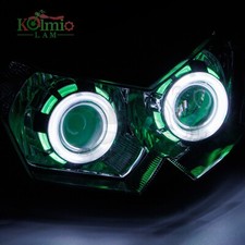 Hid Projector Demon Angel Eye Headlight Fit For Kawasaki Z750 Z1000 2007-2009 08 Hid Projector Demon Angel Eye Headlight Fit For Kawasaki Z750 Z1000 2007-2009 08