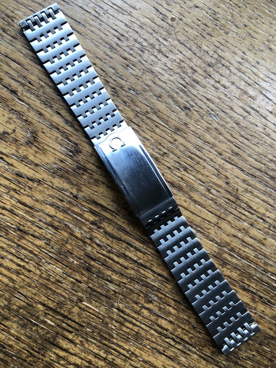 OMEGA 純正ベルト 18mm用 ビンテージ 1円～! OMEGA オメガ 純正SS