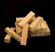 Wood Blank Craft Italian Olive Wood Knife Handle Material Scales Blanks 1 Piece