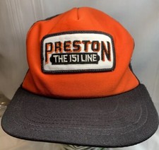 Preston 151 Line Vintage Large Patch Mesh SnapBack Trucker Hat