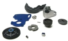 Fits Traxxas 1/16 E-revo 71076-3 - SPUR GEAR Set, MOTOR MOUNT 50t, pinion, plate