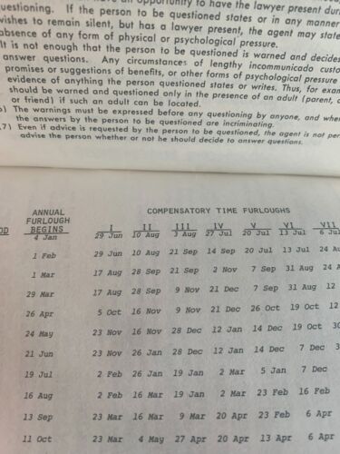 Chicago Police Department General Information Handbook 1979 - Picture 10 of 11