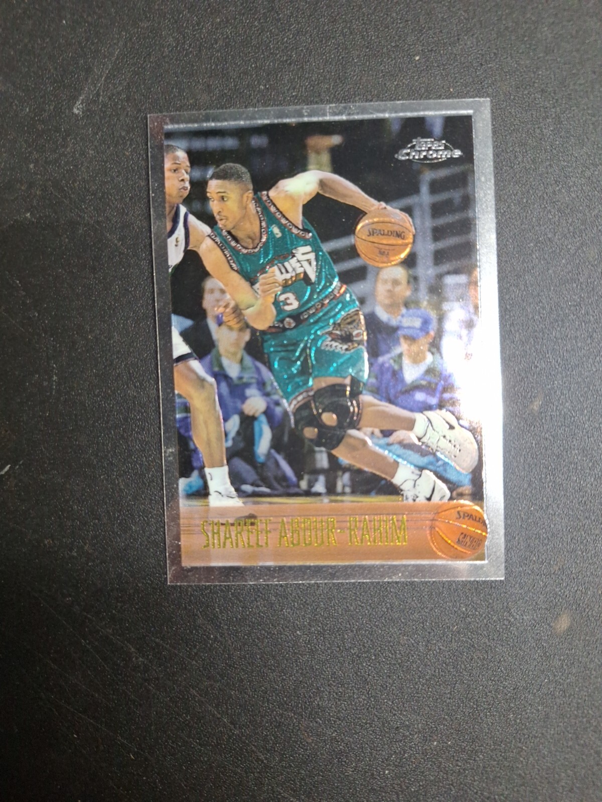 1996 - 97 Topps Chrome Shareef Abdur Rahim NBA 50th. 